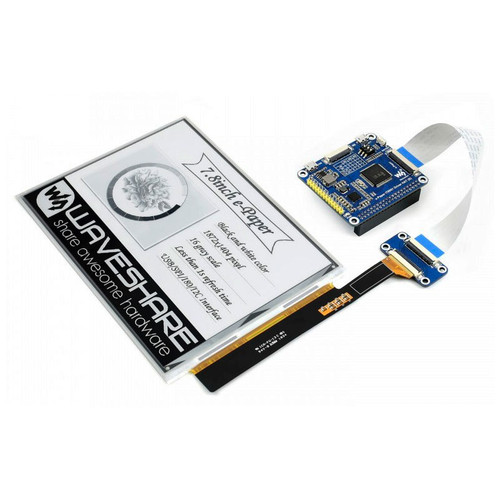 16766 - 1872x1404, 7.8inch E-Ink Display HAT for Raspberry Pi - Waveshare