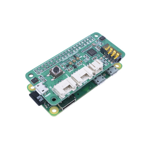 ReSpeaker 2-Mics Pi HAT for Raspberry Pi with dual microphones audio codec and RGB LEDs