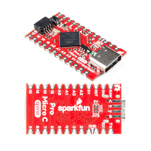 Pro Micro - 5V/16MHz - DEV-12640 - SparkFun Electronics