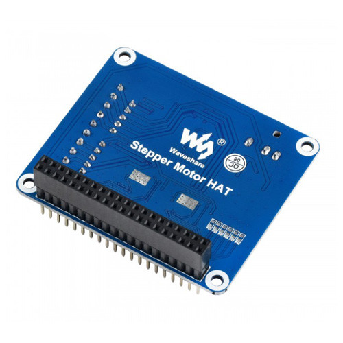 Stepper Motor HAT for Raspberry Pi, Drives Two Stepper Motors