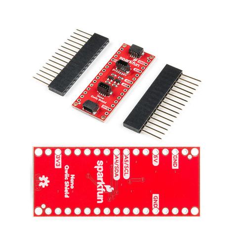 DEV-16789 - SparkFun Qwiic Shield for Arduino Nano I2C - SparkFun