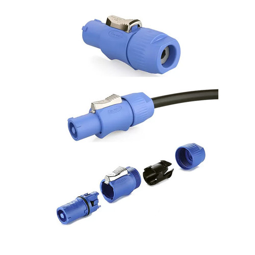 YF-24-C03PE-02-001 - YF-24 IP67 500V 20A 3Pin Waterproof Male Plug Cable Connector - Linko Electric