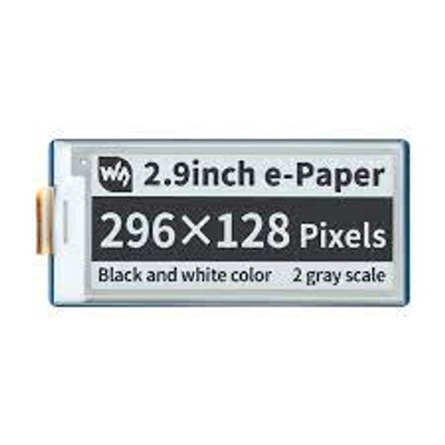 2.9inch E-Paper E-Ink Display Module for Raspberry Pi Pico