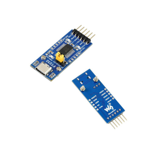 FT232 USB UART Board (Type C), USB To UART (TTL) Communication Module, USB-C Connector