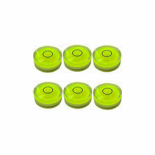 Mini Niveau à Bulle Rond 10x6 Mm - Lot De 4 Pour Trépied, Appareil Photo, Tourne-disque Et Bricolage - 4