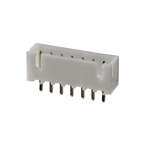 B7B-XH-A(LF)(SN) - XH Series 7Pin 2.5mm Pitch Top Entry Shrouded Header Connector Wire-to-Board Through-Hole