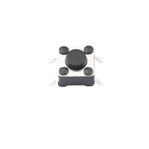 TS6645TP - 12V 50mA 6.2x6.0x4.5mm 4Pin Round Button SPST Straight Tactile Switch SMD