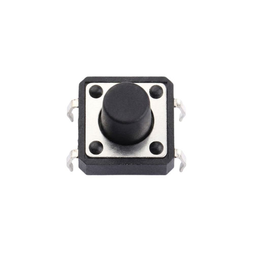 TS129CJ 4 Pin SPST Straight Round Button PC Pin 12.0x12.0x9.0mm