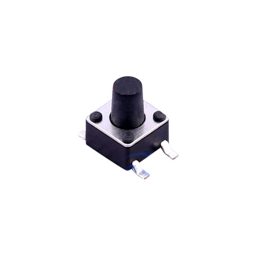 TS4560TP - 12V 50mA 4.5x4.5x6.0mm 4Pin Round Button SPST Straight Tactile Switch SMD