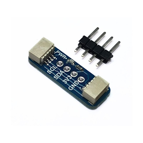 Qwiic Adapter 2 I2C Ports (2 4pin 1mm Pitch Female Connector)