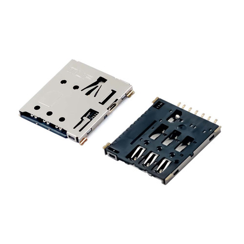 MUP-C7801-22 - Push-Push Nano Sim Card Connector 6+1Pin