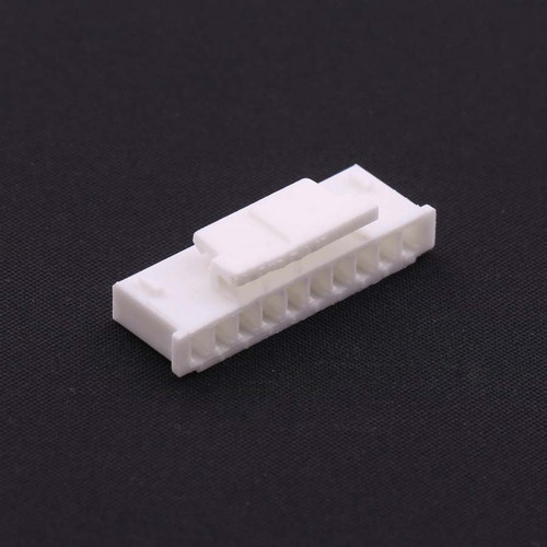 X8821H-10L-N0 - 1x10 Pin 2.5mm Pitch Female Pin Rectangular Housing Connector With Locker