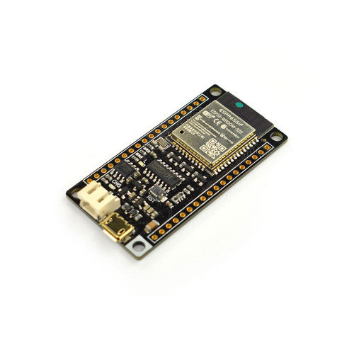 FireBeetle ESP32 IoT microcontroller development board with ESP-WROOM-32, WiFi, Bluetooth, and low-power operation