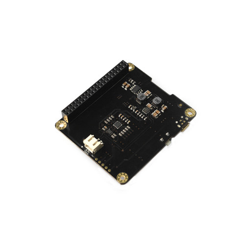 UPS HAT for Raspberry Pi 4B, 3B Plus, and 3B with battery backup, MAX17043 fuel gauge, and intelligent power management