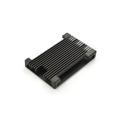 Aluminum alloy passive cooling case for LattePanda 2 Alpha and Delta single-board computers with full interface access