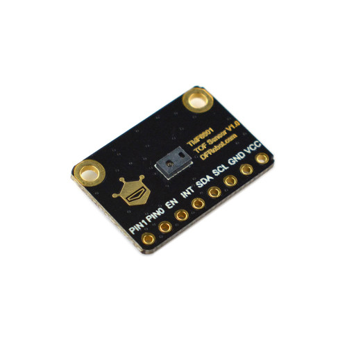 Fermion TMF8801 time of flight distance ranging sensor breakout with 20mm to 2500mm measurement range and I2C interface
