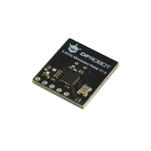 5.8GHz microwave radar motion sensor module for human presence detection, breathing detection, and smart automation applications