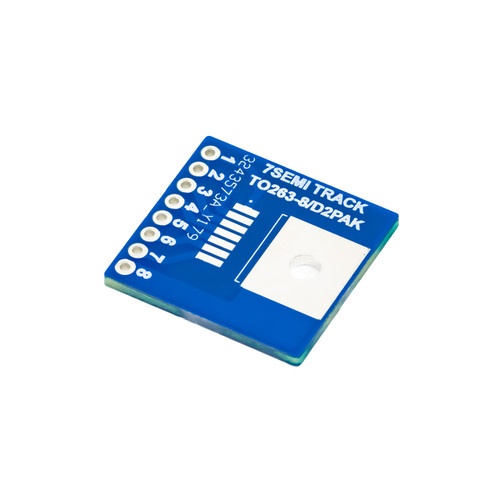 7Semi TO-263-8 D2Pak Breakout Board Adapter PCB