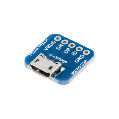 7Semi Micro-B USB Breakout Board Female USB Micro B PCB Board