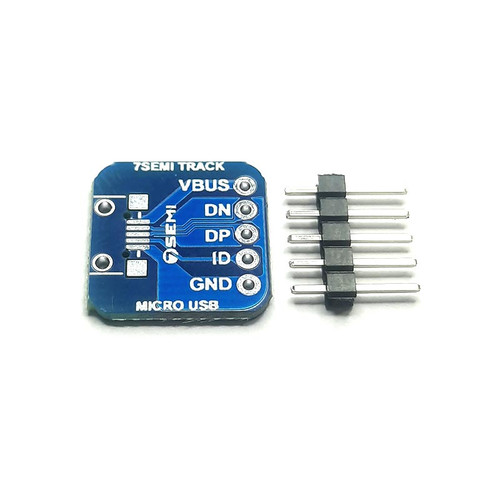 7Semi Micro USB Breakout PCB