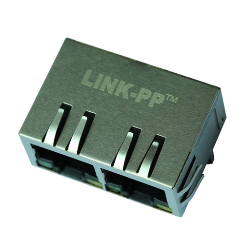 LPJ26204AENL - 1X2 Ethernet RJ45 Connector