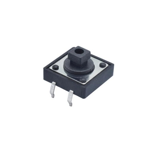 TS1273FTCJ-H 4 Pin Tactile Switches, SPST Straight Square Plunger12.0x12.0x7.3 mm, 50mA, 12V