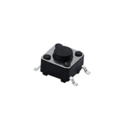 TS4538TP 4 pin SPST Round Button Straight Tactile Switch 4.5x4.5x4.5mm 12V 50mA PCPin