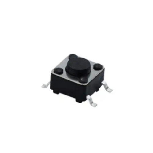 TS4538TP 4 pin SPST Round Button Straight Tactile Switch 4.5x4.5x7.0mm 12V 50mA PCPin