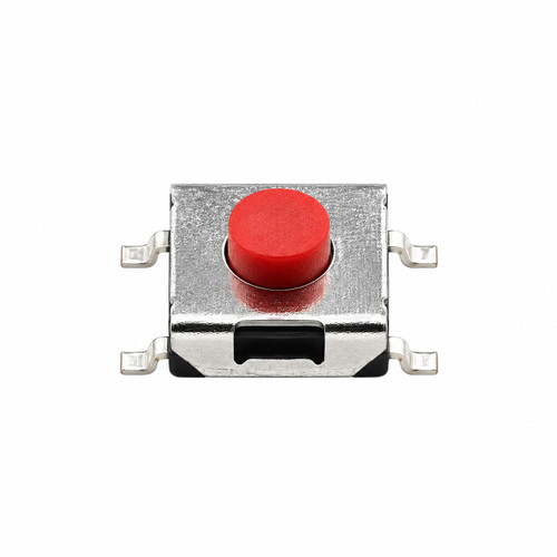 TS6631A4P 4 pin Round Button Tactile Switch with Lamp SPST 6.2x6.2x3.1mm 12V 50mA