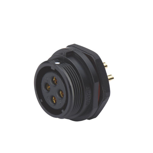 SP16 Waterproof Flange Connector 2/3/4/5/6/7/8/9 Pin IP68 Power Cable Connector Male Plug And Female Socket