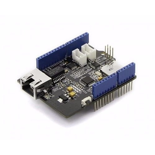 W5500 Ethernet Shield for Arduino with RJ45 Ethernet port microSD slot and Grove connectors