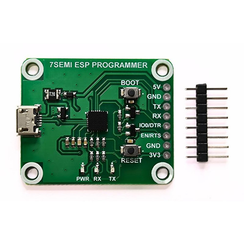 7Semi ESP Prog - ESP32 & ESP8266 Programmer, USB to UART Adapter