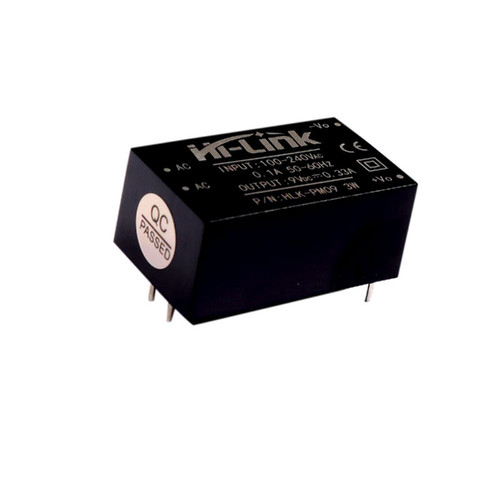 HLK-PM09 - 9V 3W AC-DC Step Down Mini Power Module - Hi-Link