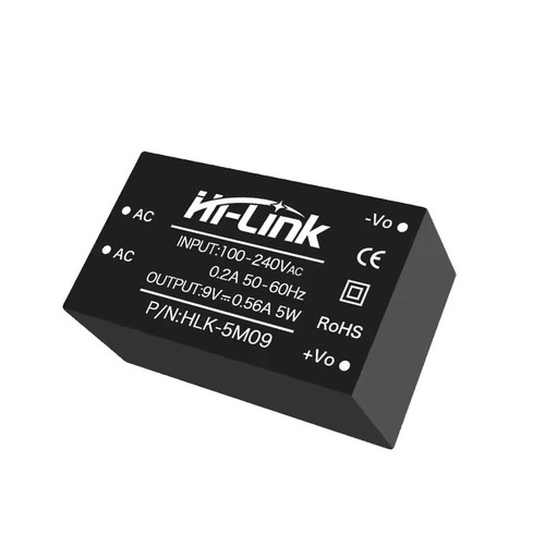 HLK-5M09 - 9V 5W AC-DC Converter Mini Power Module - Hi-Link