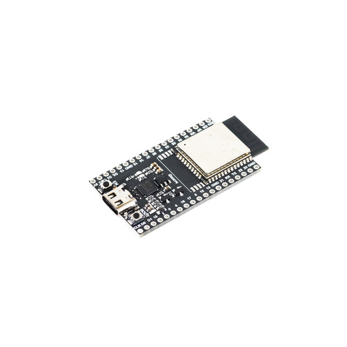 7Semi ESP32-DEVKIT-D development board with ESP32 module, header pins, USB-C port, and buttons. 7Semi ESP32-DEVKIT-D development board with ESP32 module, header pins, USB-C port, and buttons.