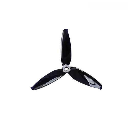 Black Gemfan 5552 Flash Propeller with 3 blades for FPV drones