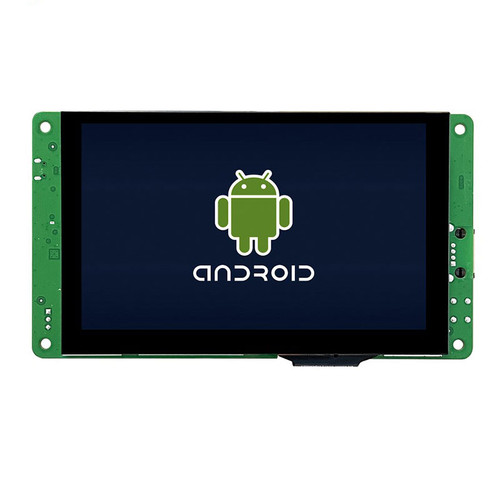 5.0 inch Android 11 industrial display. Capacitive touchscreen, 800x480 resolution, RK3566 processor, Wi-Fi, Bluetooth.