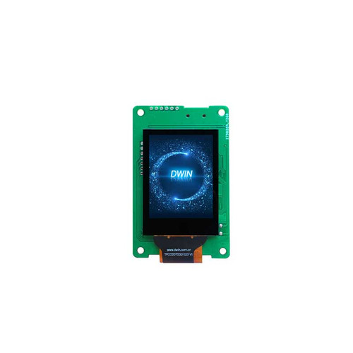 2.0 Inch UART Touch Monitor DMG32240C020_03W. Commercial grade HMI LCD display with capacitive touch, 16MB Flash, Buzzer, RTC, SD Interface, TTL/RS232.