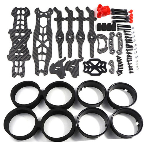 Buy HSKRC Brave 3inch 163mm Carbon Fiber Racing Frame Kit Evelta