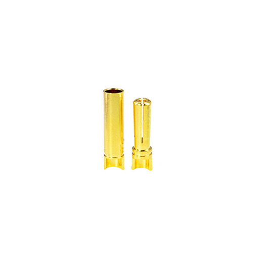 Dynamite Connector: Gold Bullet Set, 4mm, 3 Stück - Steckverbinder Für RC-Akkus & Ladegeräte