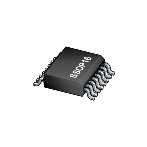 TPD7S019-15DBQR 7-channel VGA port protector with integrated level shifter, SSOP-16 package, Texas Instruments
