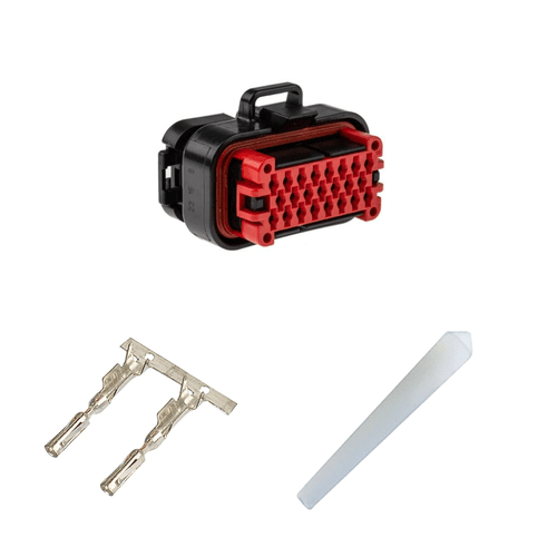 AMPSEAL 23-Way IP67 Plug Housing with Latch Lock – TE Connectivity Automotive Connector