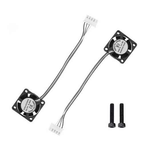 Mini cooling fan for Bambu Lab hotend – high-speed quiet operation.