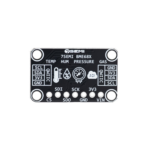 7Semi BME690 Digital Sensor Module – Temperature, Humidity, Pressure, Gas Detection with I²C/SPI Interface