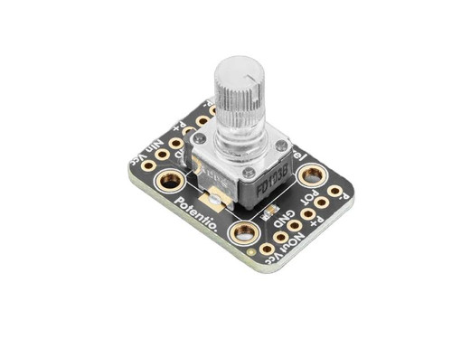 Adafruit NeoPot – Clear Shaft 10K Potentiometer with RGB NeoPixel LED for Arduino and DIY Projects
