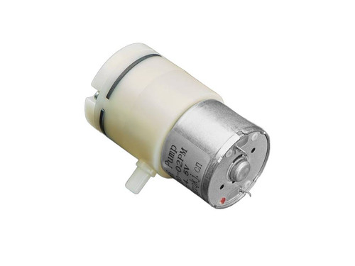 Air Pump Vacuum DC Motor – ZR320-02PM, 5V DC Mini Pump with 1.8 LPM Airflow for Robotics and Inflatables
