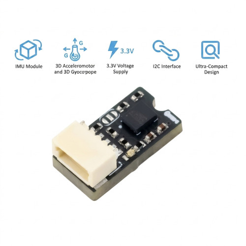 7Semi ISM330DHCX IMU module with 3D accelerometer gyroscope and Qwiic connector for industrial and IoT motion sensing.