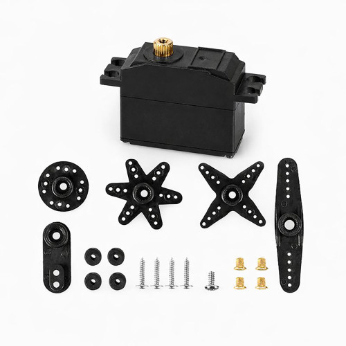 25g full metal gear digital servo motors (2PCS) for RC fixed-wing aircraft, helicopters and drones.