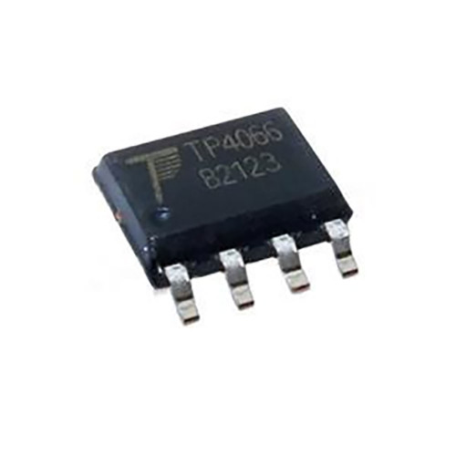 TP4066-4.2V DFN2×2 single-cell lithium-ion battery charger IC with exposed thermal pad