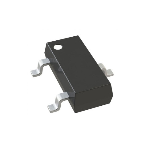 BC847C NPN bipolar transistor in SOT 23 3 surface mount package